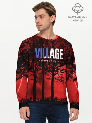 Мужской лонгслив базовый / Resident Evil Village