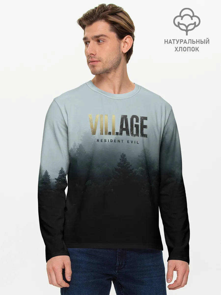 Мужской лонгслив базовый / Resident Evil Village