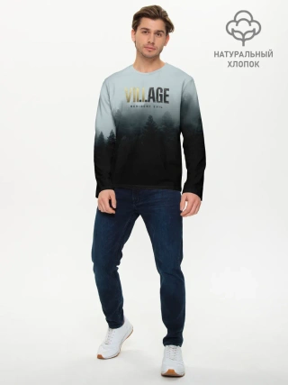 Мужской лонгслив базовый / Resident Evil Village