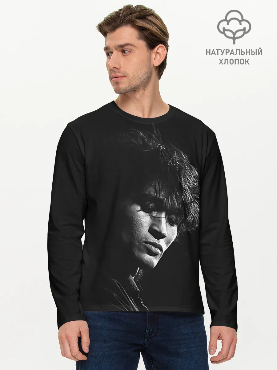 Мужской лонгслив базовый / Tsoy BW