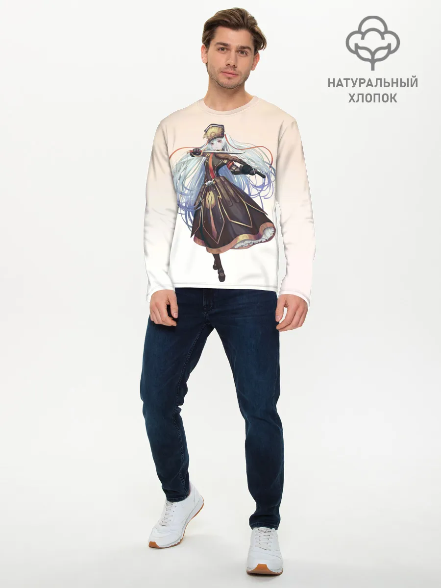 Мужской лонгслив базовый / Танец Альтаира