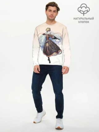 Мужской лонгслив базовый / Танец Альтаира