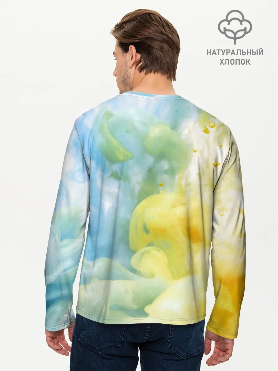 Мужской лонгслив базовый / Coloful Smoke