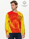 Мужской лонгслив базовый / МАНЧЕСТЕР / MANCHESTER UNITED
