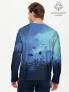 Мужской лонгслив базовый / Mermaid | Русалочка