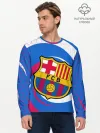 Мужской лонгслив базовый / FC BARCELONA / ФК БАРСЕЛОНА