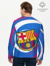 Мужской лонгслив базовый / FC BARCELONA / ФК БАРСЕЛОНА