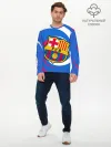 Мужской лонгслив базовый / FC BARCELONA / ФК БАРСЕЛОНА