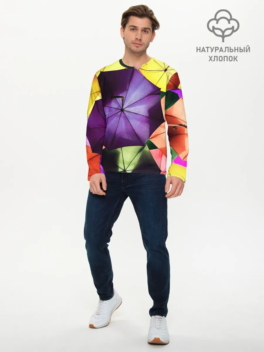 Мужской лонгслив базовый / Umbrellas