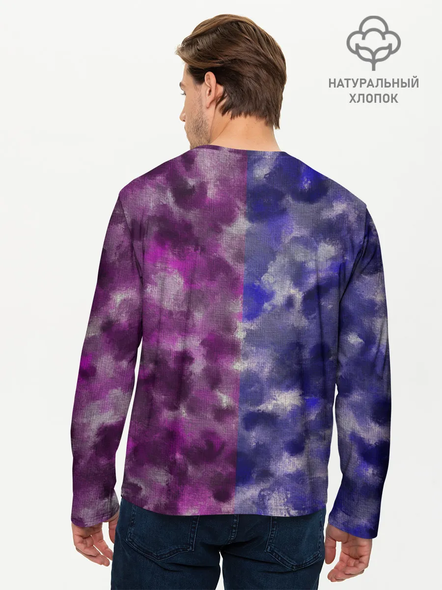 Мужской лонгслив базовый / Sides Camouflage