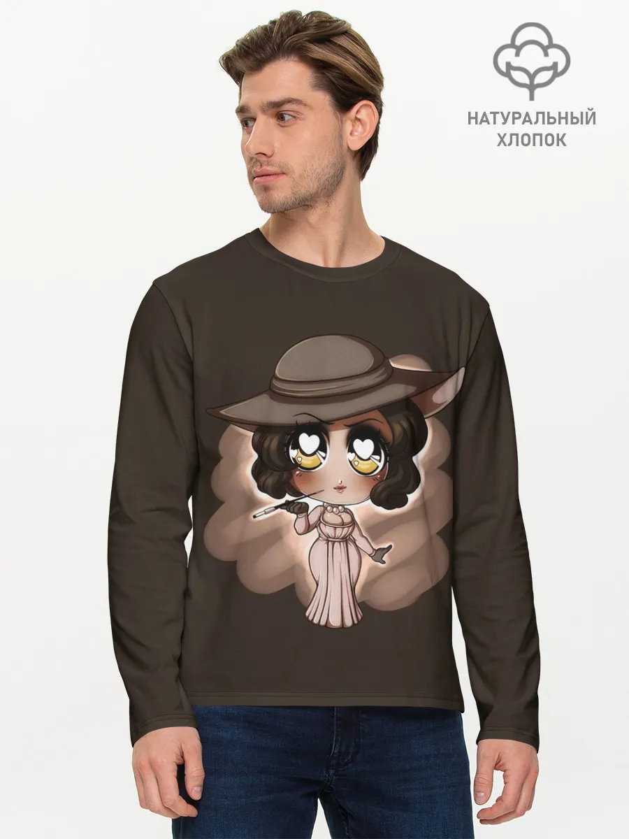 Мужской лонгслив базовый / Mini Dimitrescu