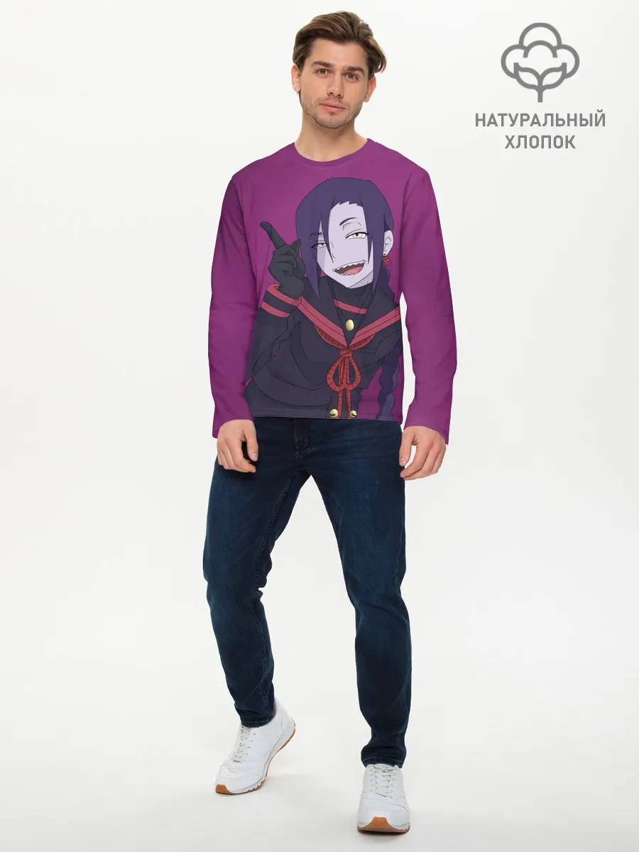 Мужской лонгслив базовый / Маганэ Чикуджоин