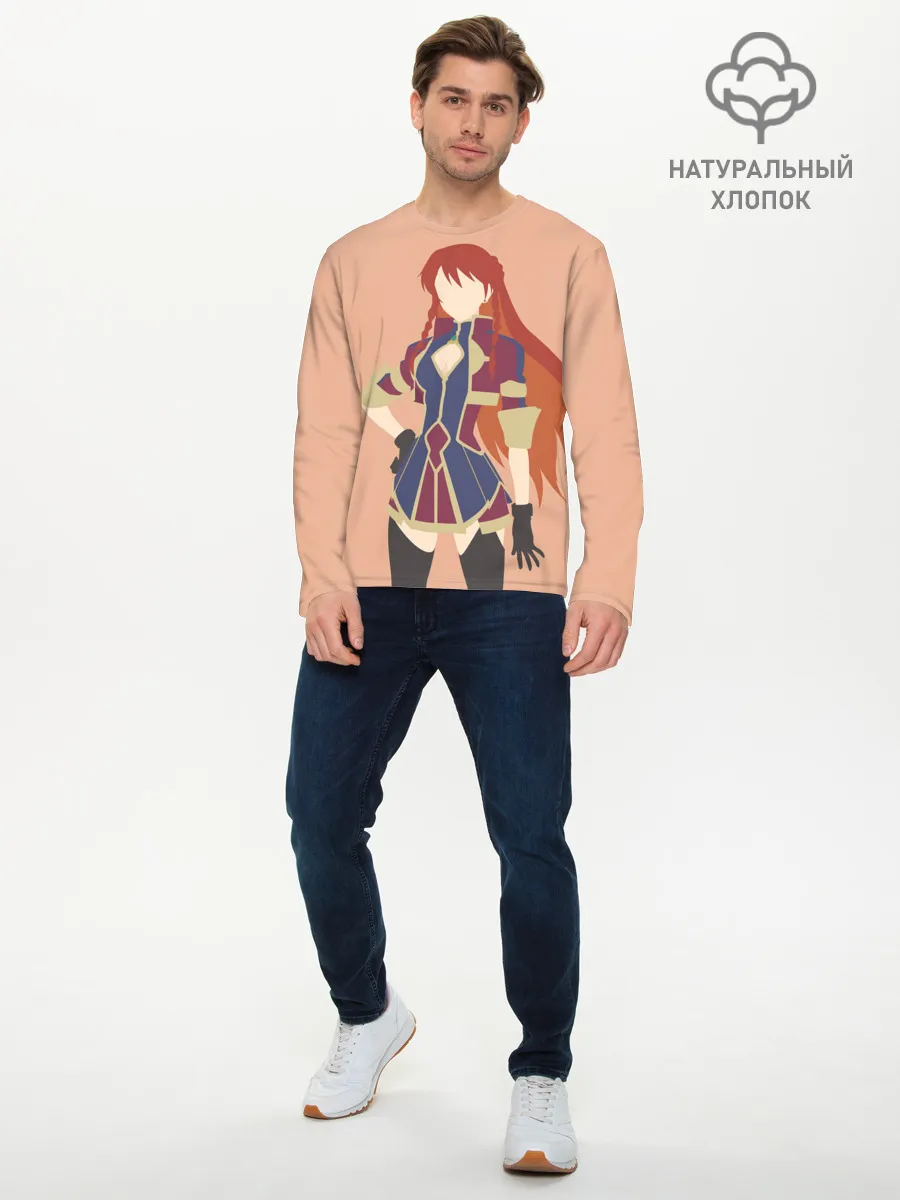 Мужской лонгслив базовый / Селезия Юпитилия