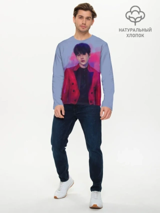 Мужской лонгслив базовый / Kim Seokjin