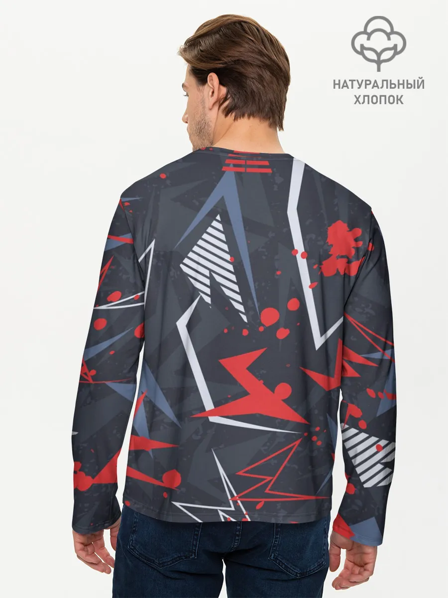 Мужской лонгслив базовый / ФУТБОЛ