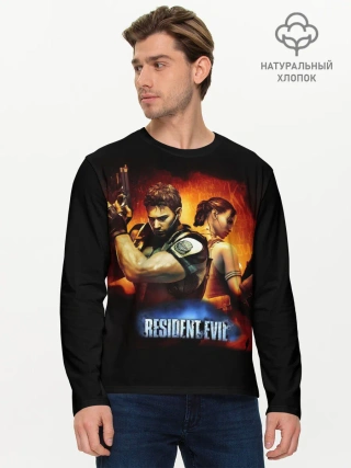 Мужской лонгслив базовый / Resident Evil | Рэдфилд