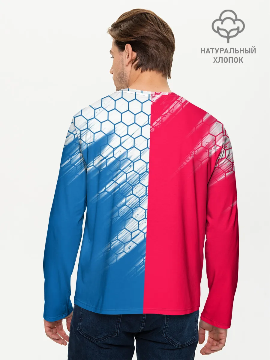 Мужской лонгслив базовый / ФК БАВАРИЯ / BAYERN / МЮНХЕН