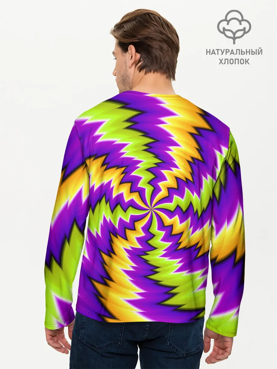 Мужской лонгслив базовый / ЛЕДЕНЕЦ / КОНФЕТА / КАРАМЕЛЬ