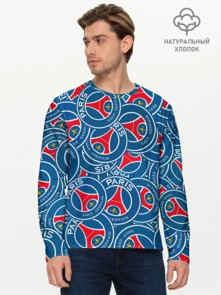 Мужской лонгслив базовый / ФК ПСЖ / PARIS SAINT GERMAIN