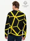 Мужской лонгслив базовый / Hexagon