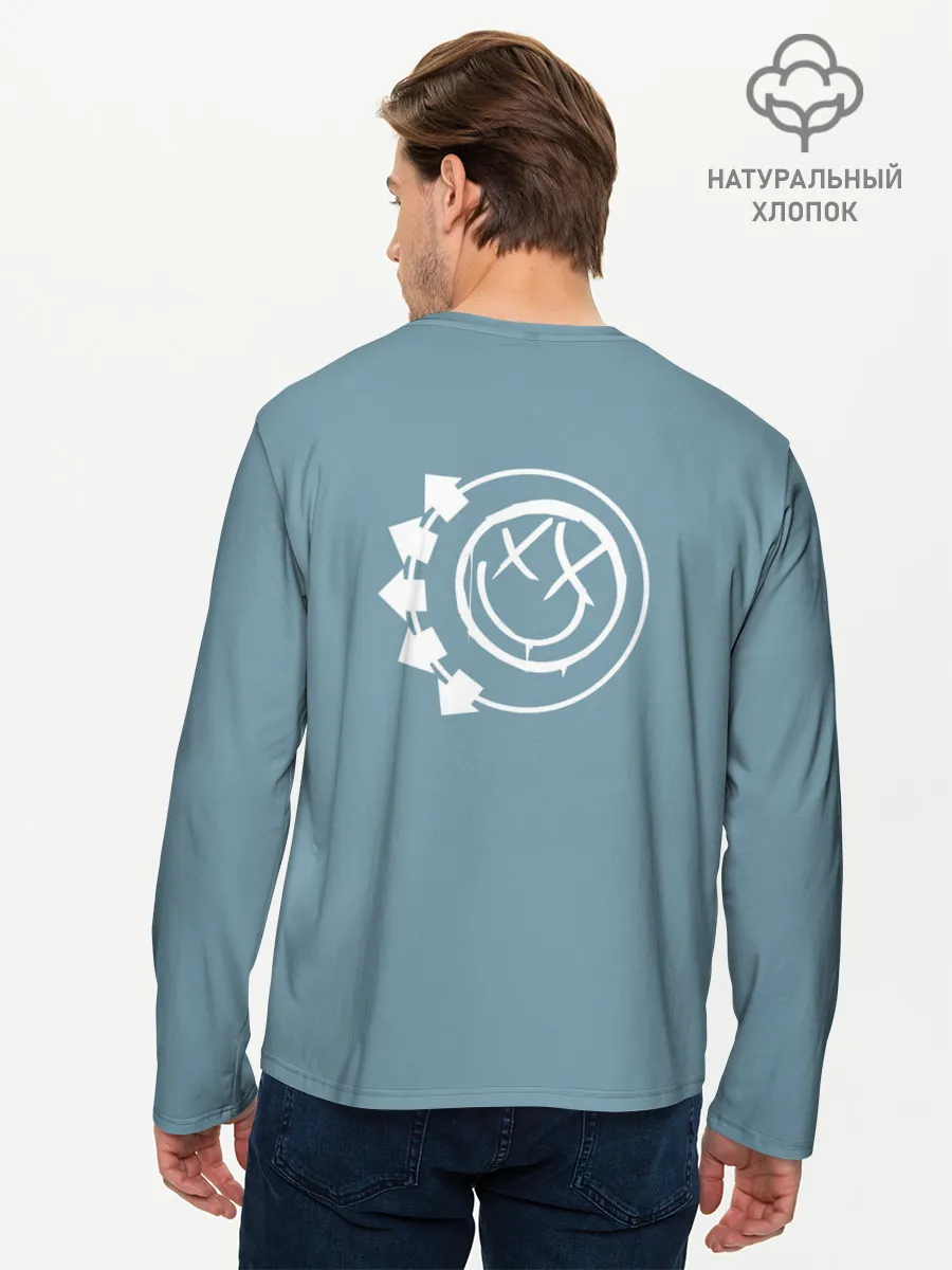 Мужской лонгслив базовый / Blink 182