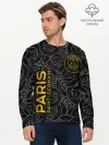 Мужской лонгслив базовый / ФК ПСЖ / PARIS SAINT GERMAIN