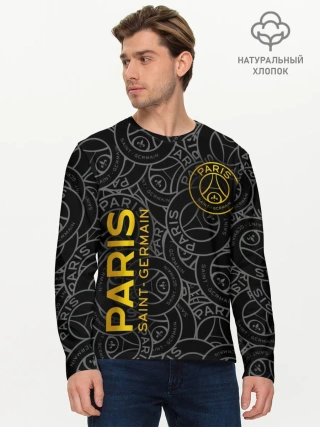 Мужской лонгслив базовый / ФК ПСЖ / PARIS SAINT GERMAIN
