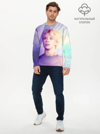 Мужской лонгслив базовый / Kim Seok Jin Art