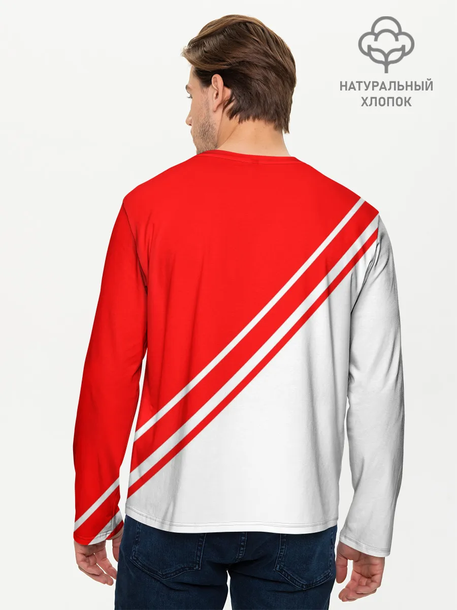 Мужской лонгслив базовый / FC AJAX AMSTERDAM / ФК АЯКС