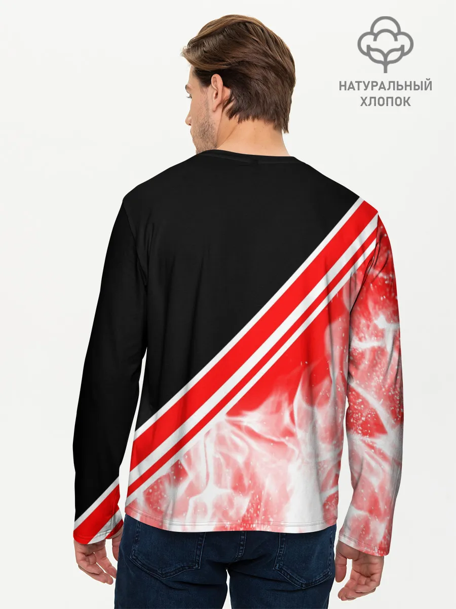 Мужской лонгслив базовый / FC AJAX AMSTERDAM / ФК АЯКС