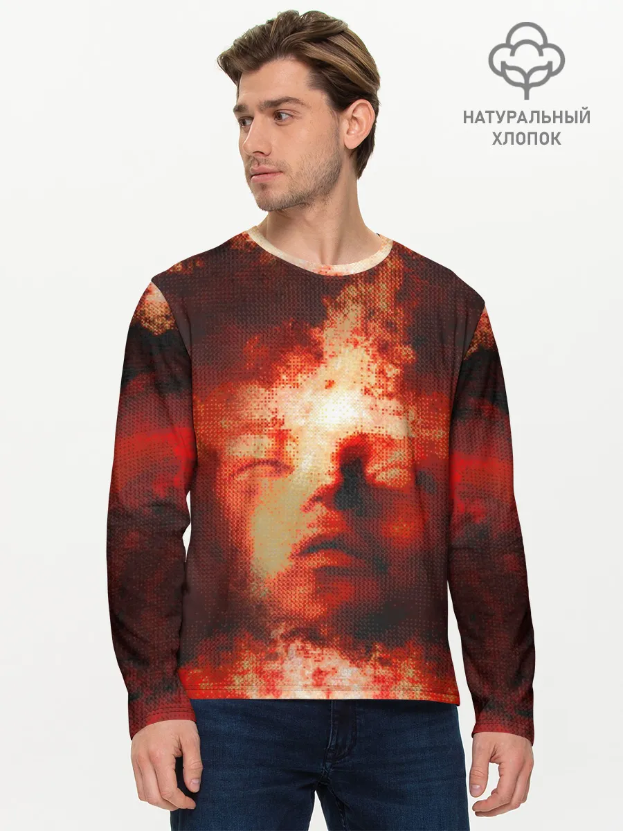 Мужской лонгслив базовый / Озарение