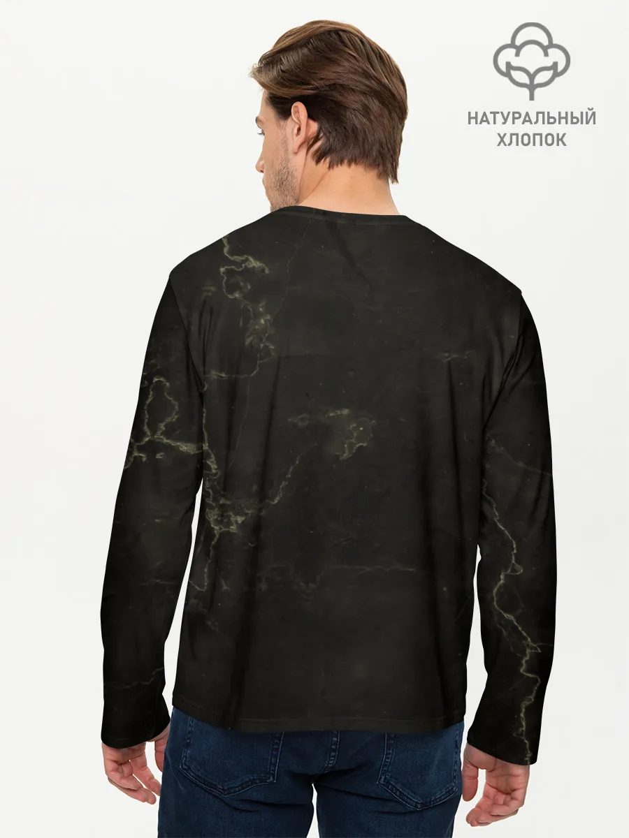 Мужской лонгслив базовый / Asta Black Clover