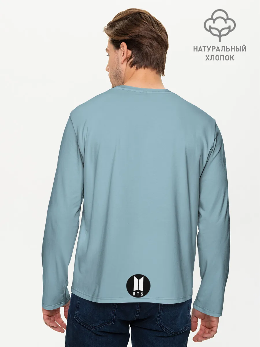 Мужской лонгслив базовый / BTS in cup