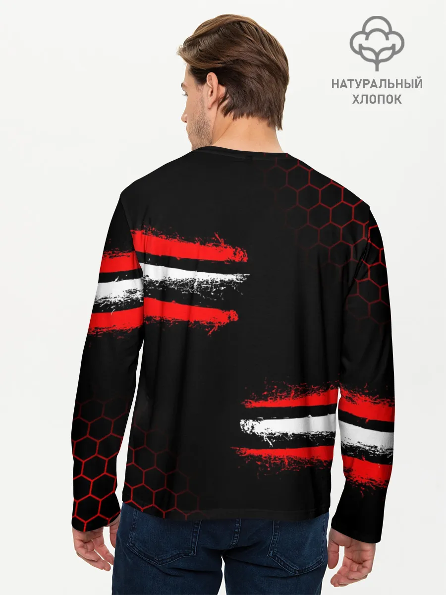 Мужской лонгслив базовый / FC AJAX AMSTERDAM / ФК АЯКС