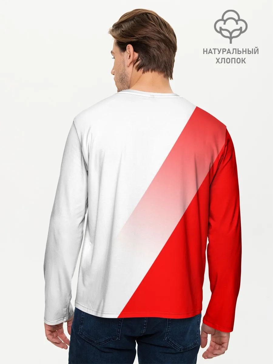 Мужской лонгслив базовый / FC AJAX AMSTERDAM / ФК АЯКС