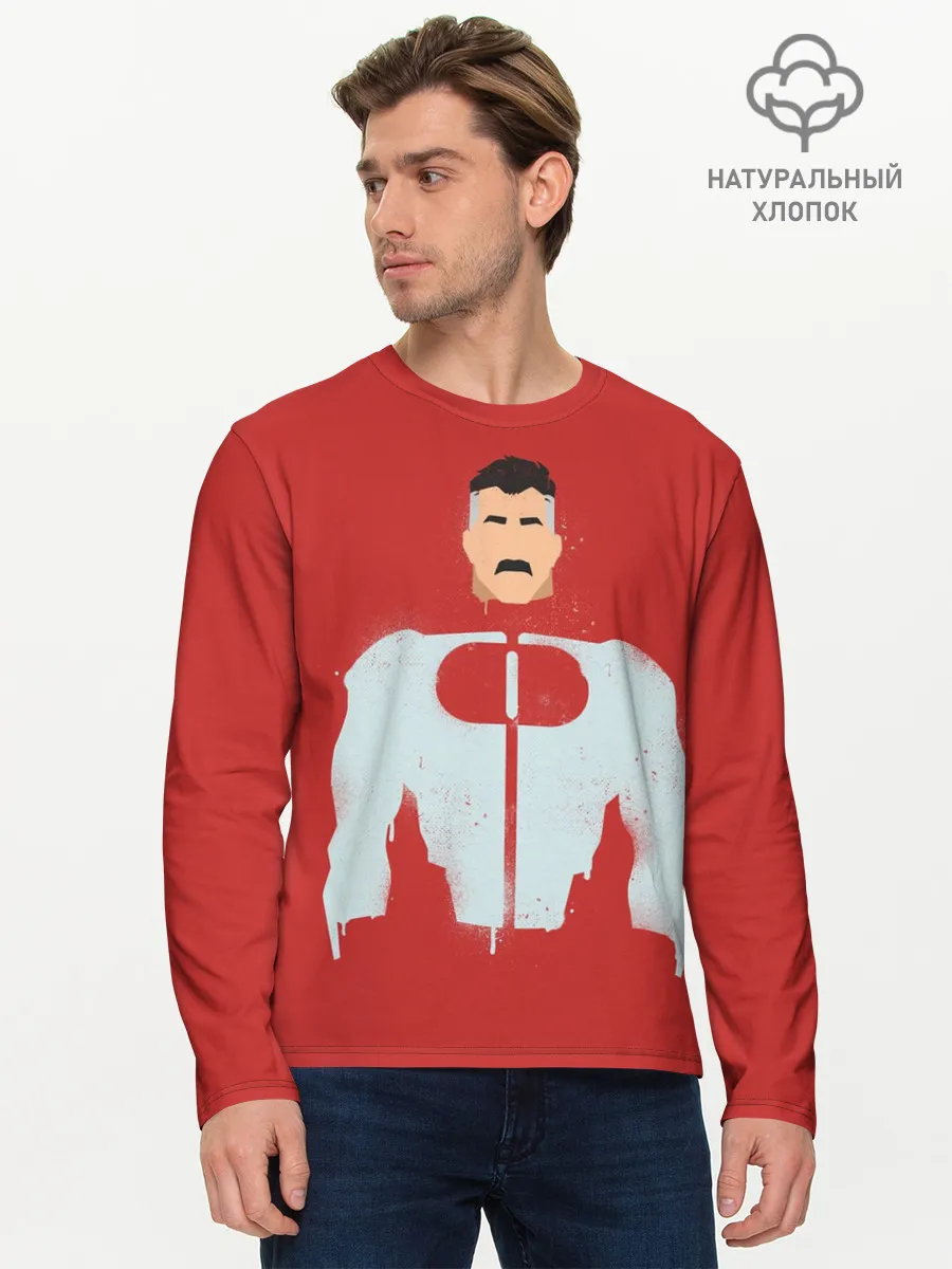 Мужской лонгслив базовый / Омни-Мэн | Нолан Грейсон