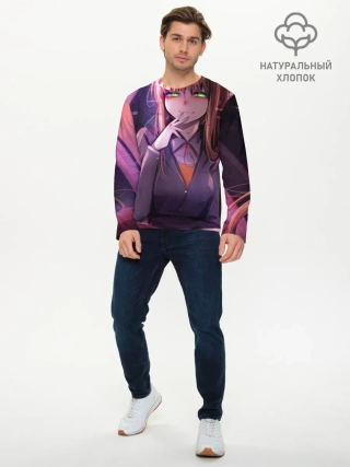 Мужской лонгслив базовый / Monika Doki Doki