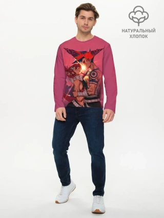 Мужской лонгслив базовый / Kamina & Yoko