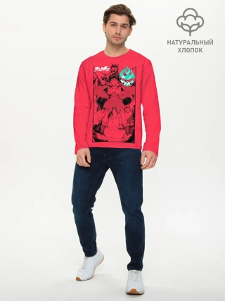 Мужской лонгслив базовый / Гуррен Лаганн Симон