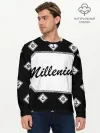 Мужской лонгслив базовый / Millenium