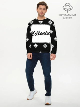 Мужской лонгслив базовый / Millenium