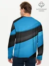Мужской лонгслив базовый / Blue Sport Style