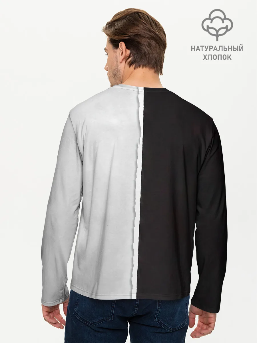 Мужской лонгслив базовый / Niletto side