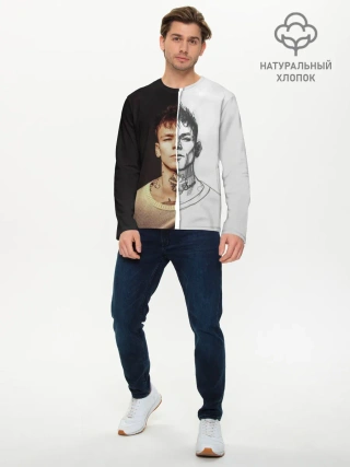 Мужской лонгслив базовый / Niletto side