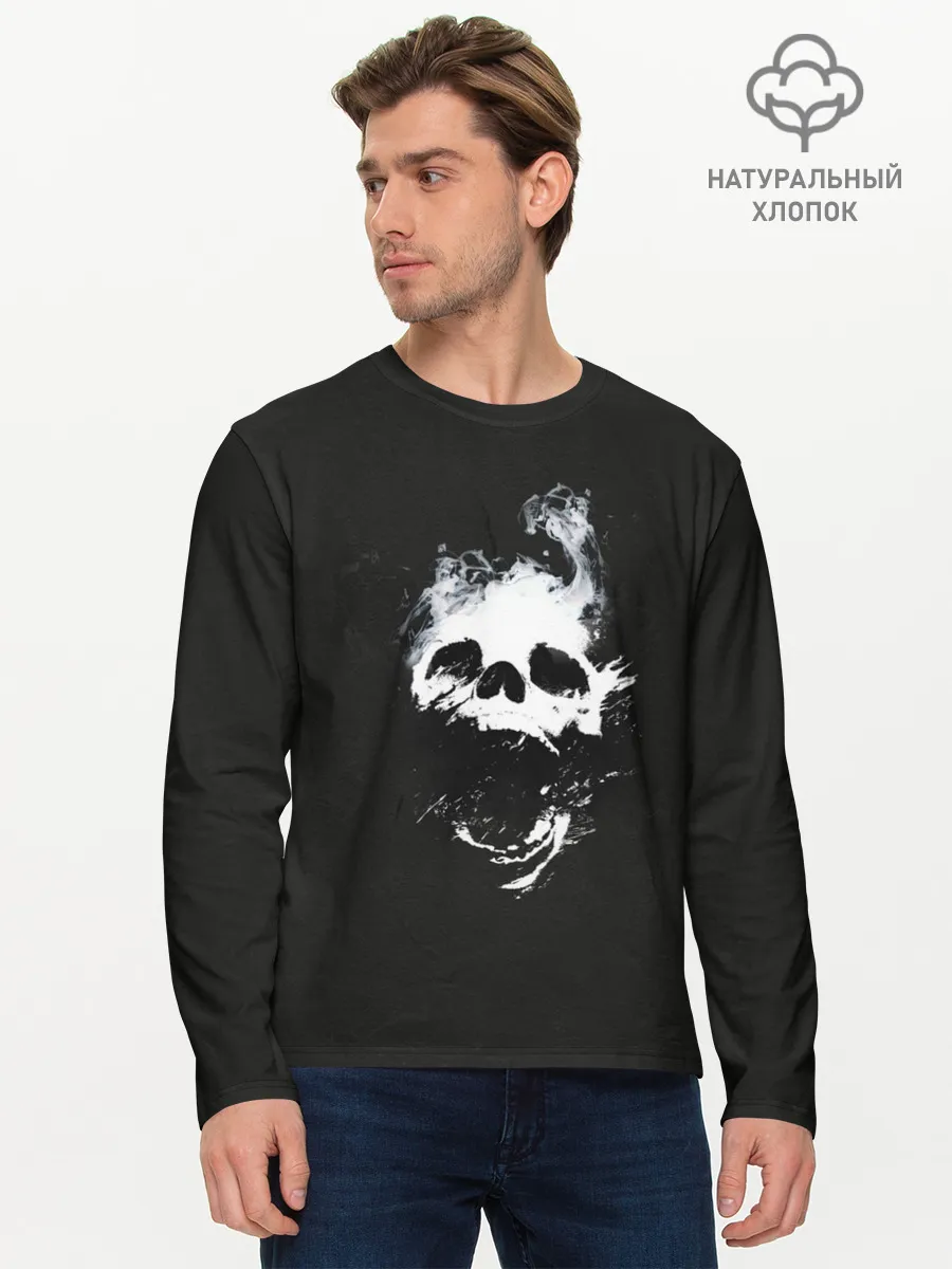Мужской лонгслив базовый / Невероятное зло