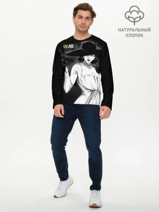 Мужской лонгслив базовый / Lady Alcina Dimitrescu
