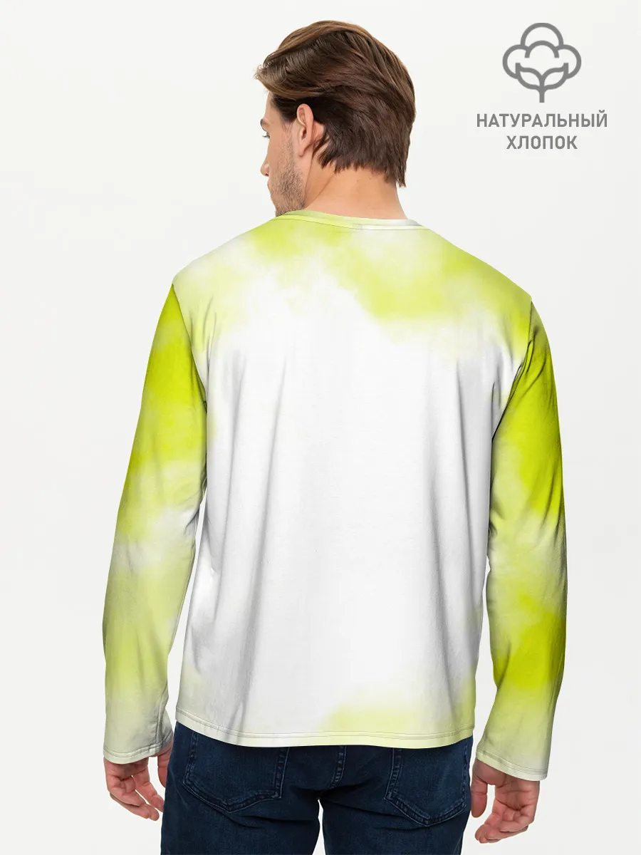 Мужской лонгслив базовый / Аста и Юно Чёрный клевер