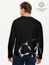 Мужской лонгслив базовый / Магна Свинг Чёрный клевер