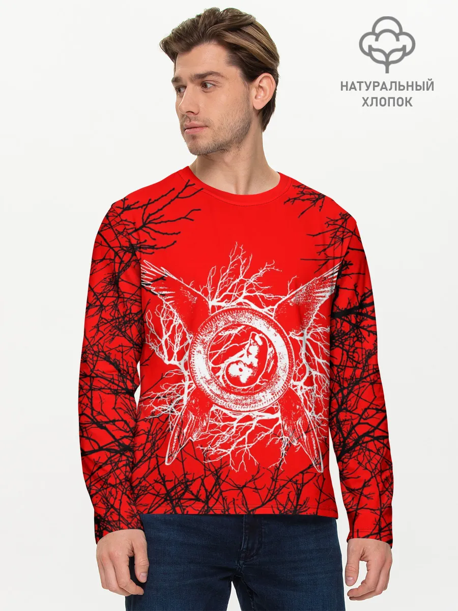 Мужской лонгслив базовый / RESIDENT EVIL 8 / СИМВОЛИКА