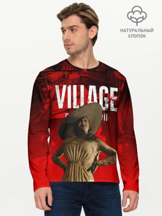 Мужской лонгслив базовый / RESIDENT EVIL 8 / ДИМИТРЕСКУ